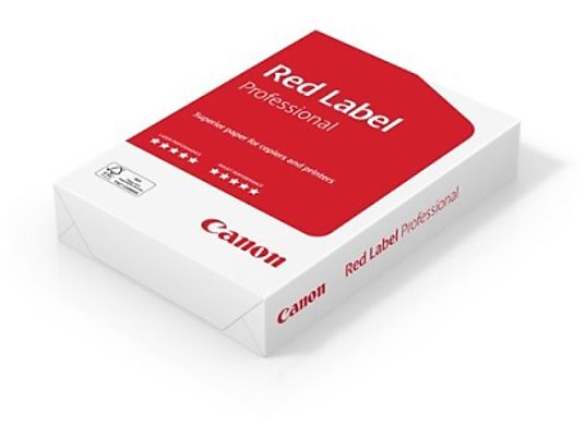 CANON 5892A009 RED LABEL A4 -  (Bianco)