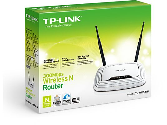 TP-LINK TLWR841N WLESS-N ROUTER 300MBPS - Router (Weiss)
