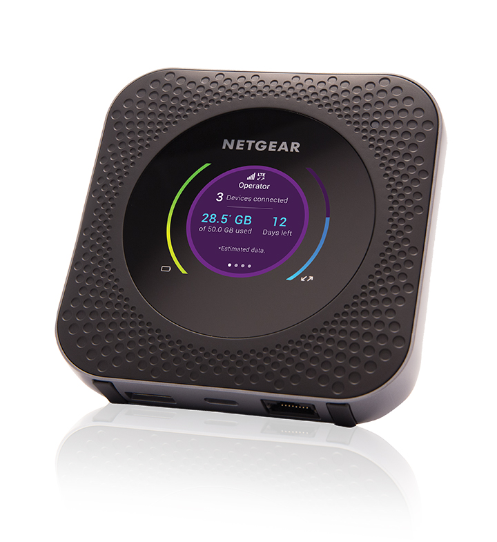 NETGEAR Mobiler Hotspot Router MR1100 mit Netzwerk Anschluss (MR1100-100EUS)