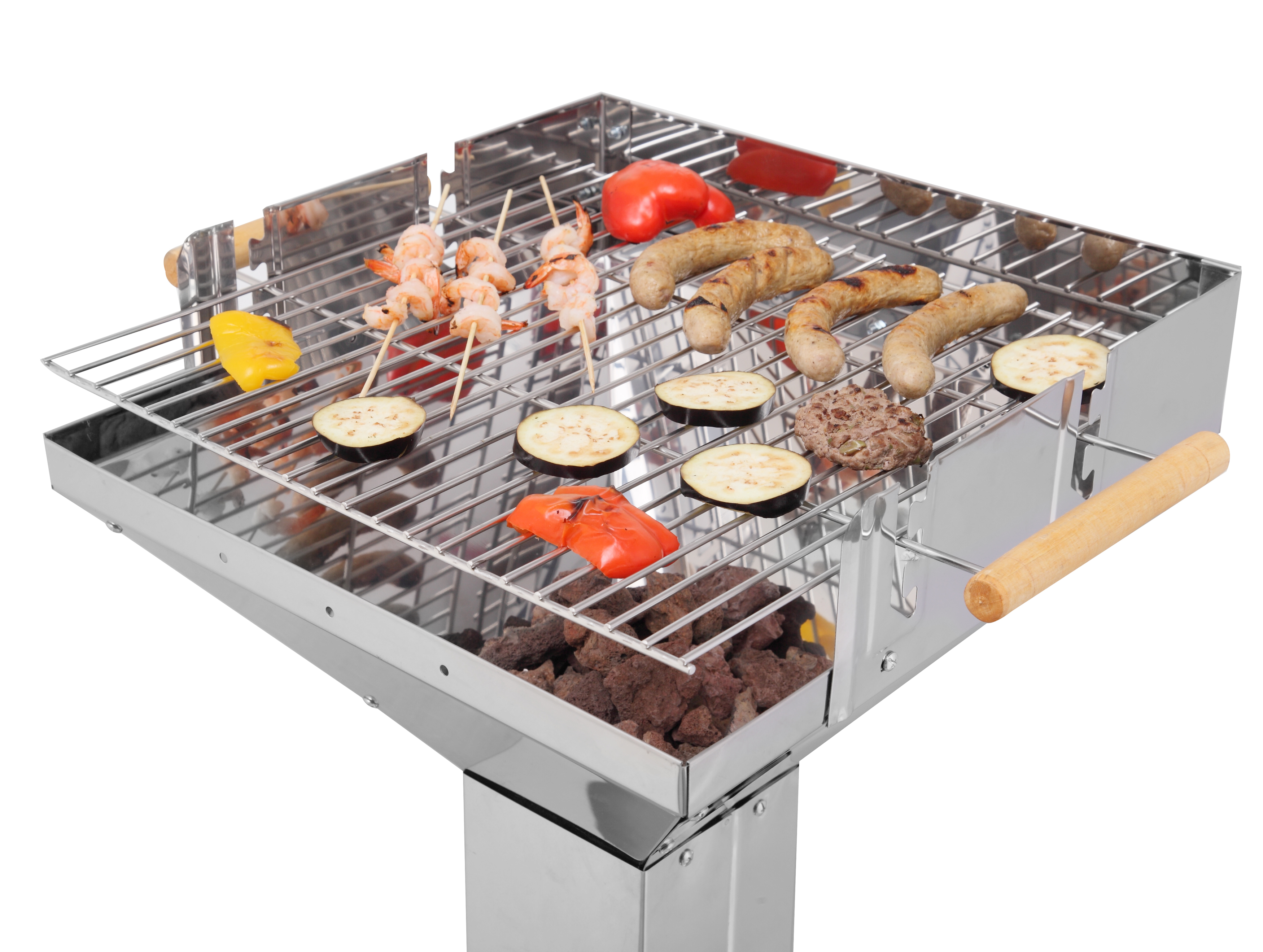 TEPRO 1066 Vista Kohlegrill, Edelstahl 