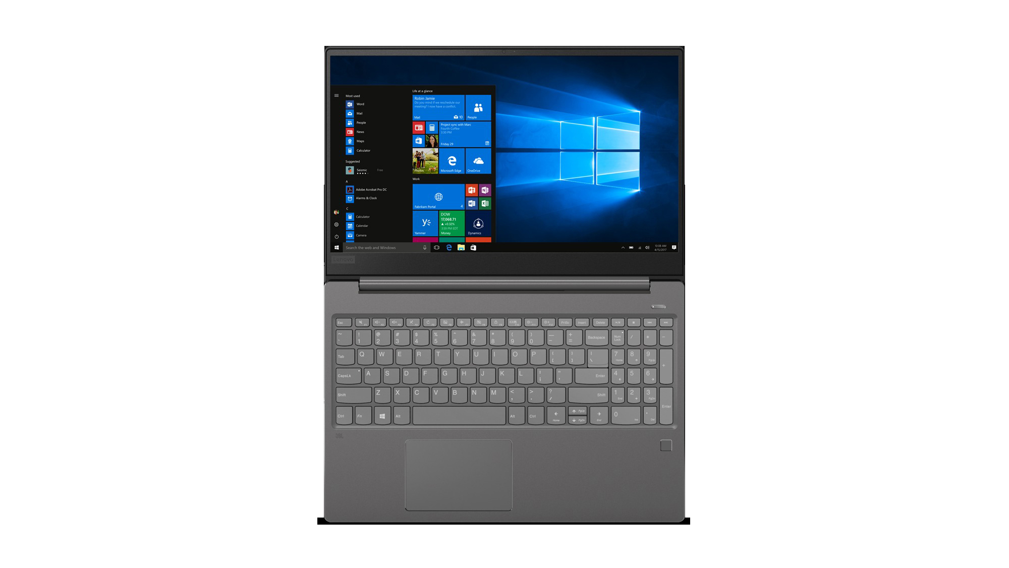 LENOVO IdeaPad 720S - 15,6 Zoll - Intel® Core™ i7 i7-7700HQ - 16 GB - 512 GB - NVIDIA GeForce® GTX 1050 Ti - Windows 10 Home (64 Bit)
