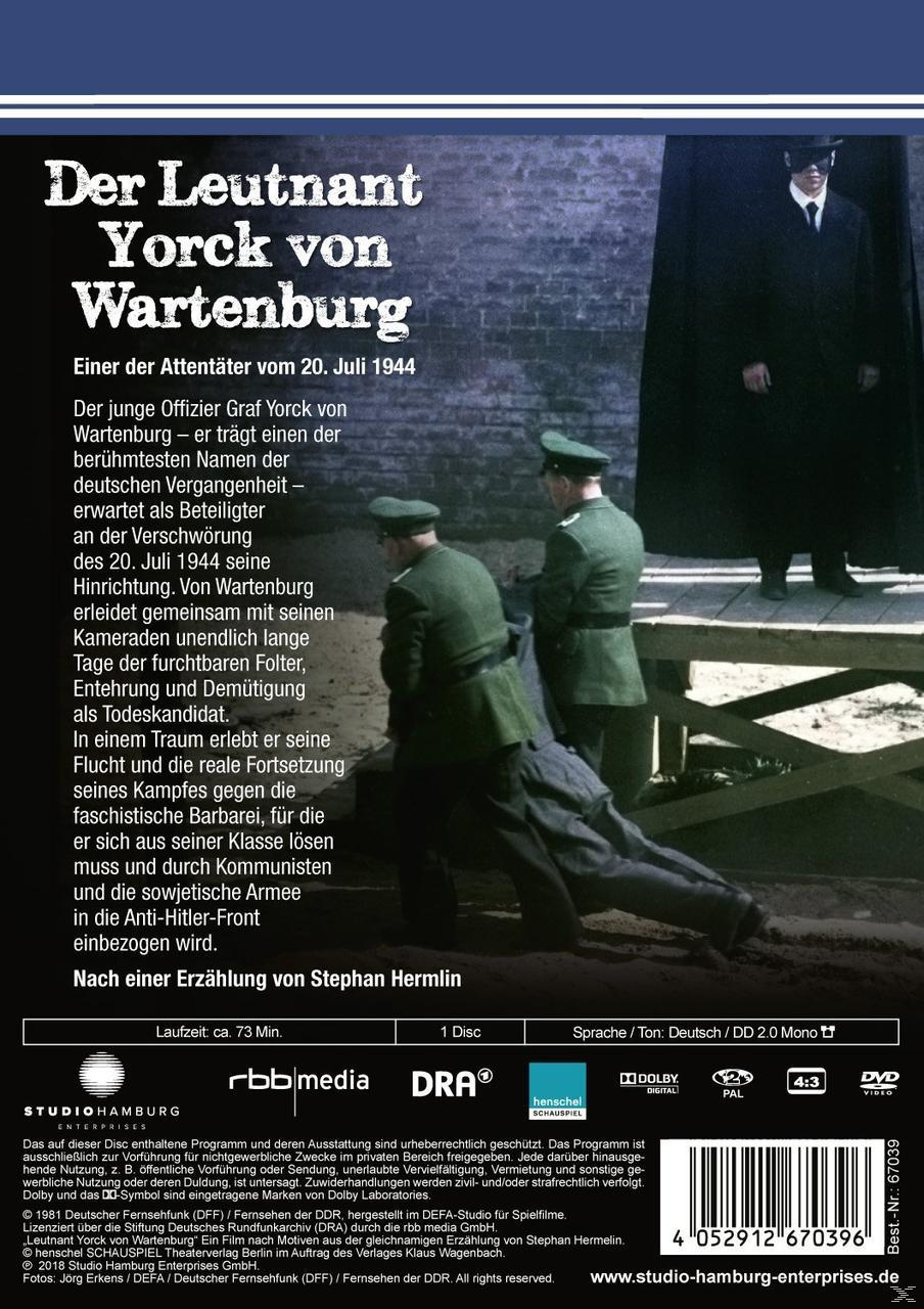 Der Leutnant Yorck von Wartenburg DVD