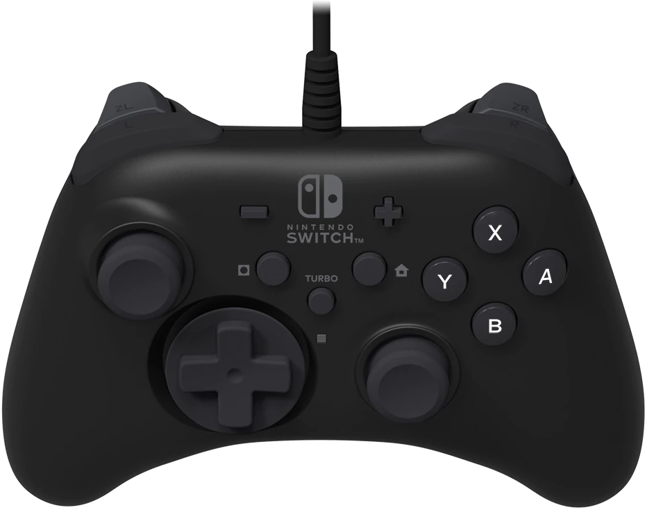 HORI Manette filaire Switch Noir (NSW-001U)
