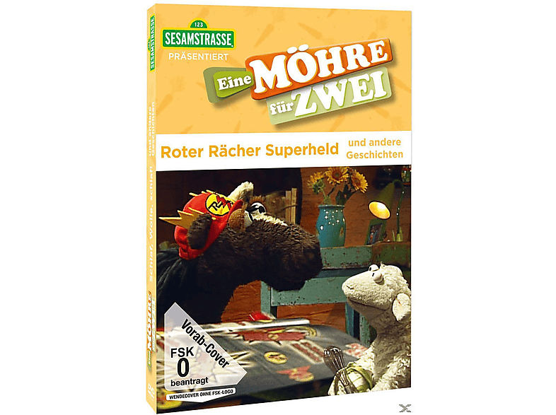 Sesamstraße präsentiert: Eine Möhre für Zwei - Roter Rächer Superheld und andere Geschichten DVD