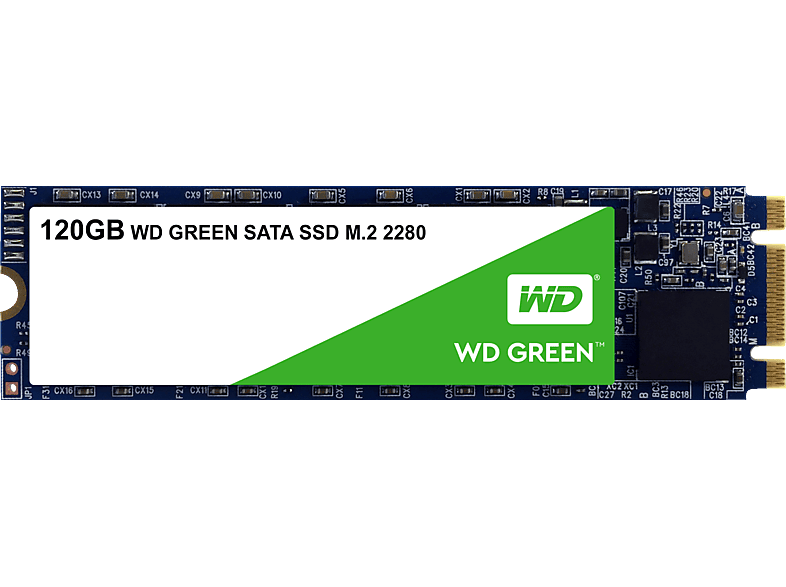WD Green™ Speicher, 120 GB SSD M.2, intern