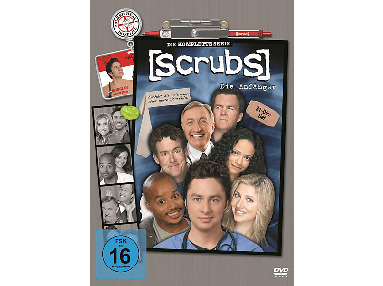 Scrubs - Staffel 1-9 DVD (FSK: 16)