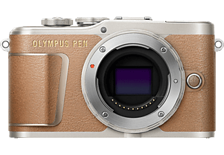 OLYMPUS PEN E-PL 9 Body Systemkamera mit Objektiv nur Gehäuse, 7,6 cm Display Touchscreen, WLAN
