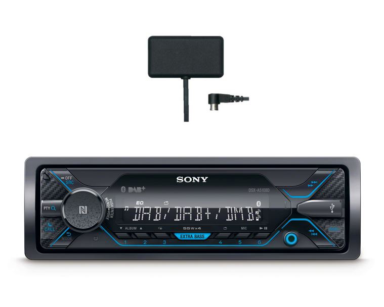 SONY DSX-A510 Kit Autoradio 1 DIN, 55 Watt
