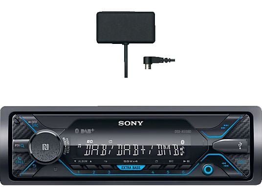 SONY DSX-A510KIT - Autoradio (1 DIN, Schwarz)