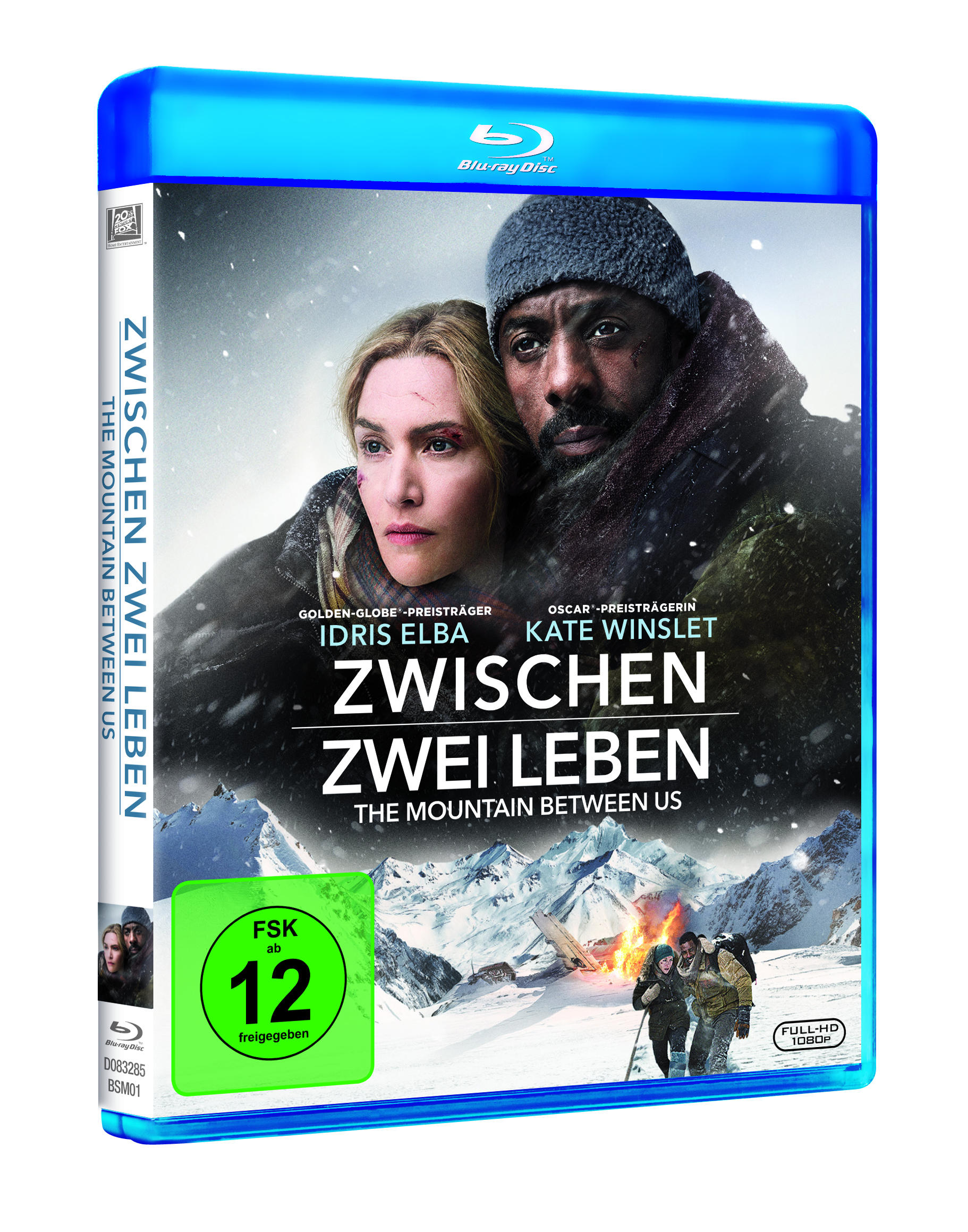 Blu-ray-Filmhülle mit Filmplakat mit Mann und Frau.
