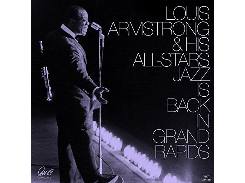 Louis Armstrong - Jazz Is Back In Grand Rapids  - (Vinyl)