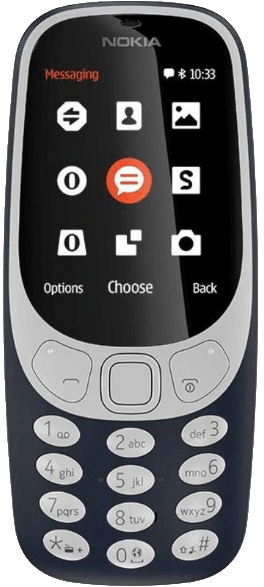 NOKIA GSM 3310 Bleu foncé (A00028088)