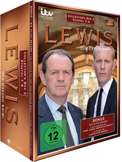 Lewis - Der Oxford Krimi - Collector's Box 3 - Staffel 7-9 [DVD]