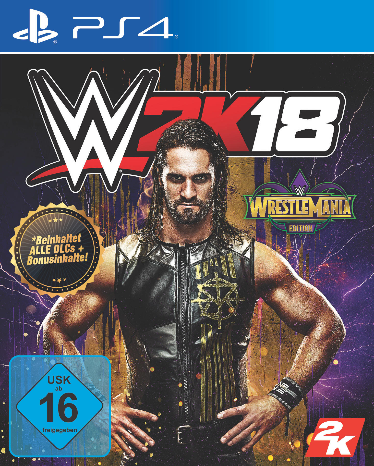 WWE 2K18 - WrestleMania Edition - [PlayStation 4]