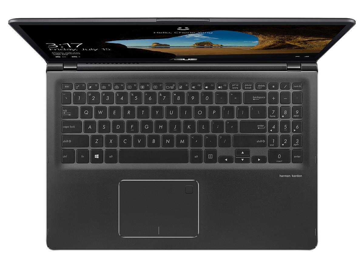 ASUS Convertible UX561UD-E2052T, grau (90NB0G21-M00800) Convertible, 15,6 Zoll, UHD 4K, Intel® Core™ i7-8550U Prozessor
(8M Cache, bis zu 4.00 GHz), 16 GB, 2000 GB HDD + 256 GB SSD
