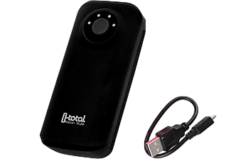 ITOTAL Fekete powerbank 5200mAh