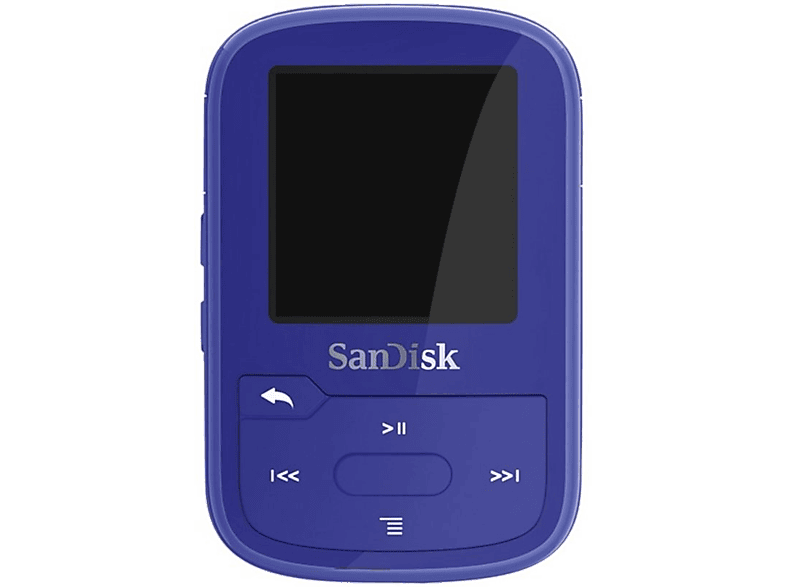SANDISK MP3-speler Clip Sport Plus 16 GB Blauw (173390)