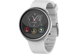 MYKRONOZ ZeRound2 - Smartwatch (Weiss / Silber)