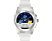 MYKRONOZ ZeTime Original - Hybrid Smartwatch (22 mm, silicone, Blanc / argent)