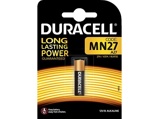 DURACELL MN27 - Batterie (Schwarz/Kupfer)
