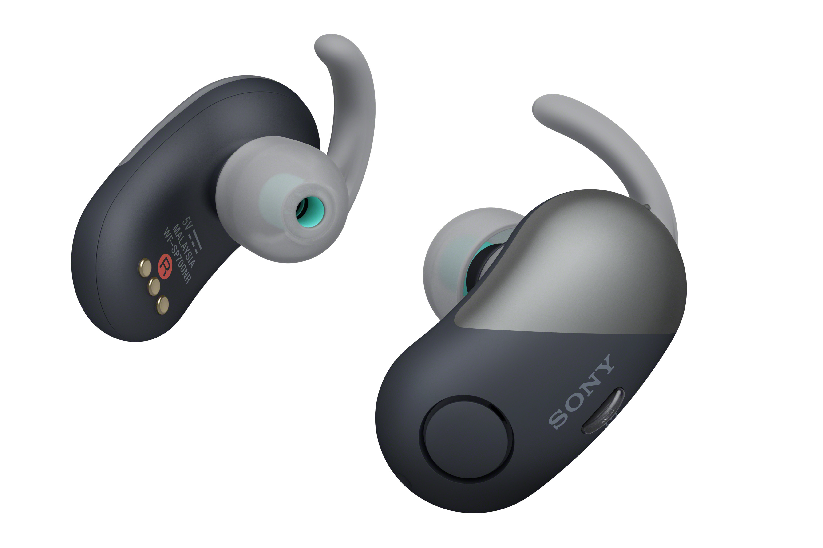 SONY WF-SP700N Earbuds, Ladeetui, In-ear Kopfhörer Bluetooth Schwarz