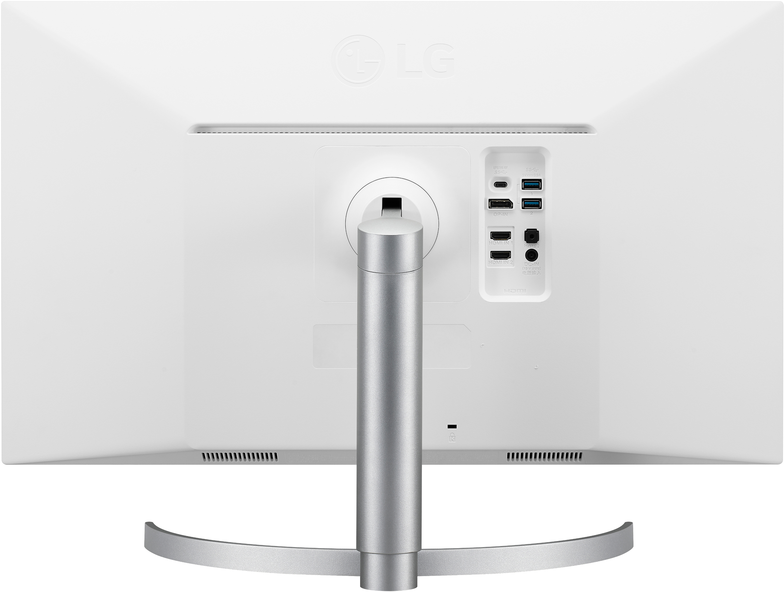 LG ELECTRONICS Monitor 27UK850-W, 27 Zoll, weiß 27 Zoll Monitor, UHD 4K, 5 ms Reaktionszeit, 350 cd/m², 60 Hz, Weiß