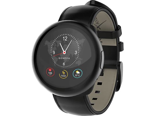 MYKRONOZ ZeRound2HR Premium - Smartwatch (Schwarz)