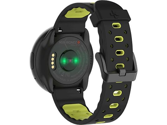 MYKRONOZ ZeRound2HR Premium - Smartwatch (Nero/Giallo)