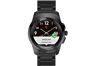 MYKRONOZ ZeTime Elite Petite - Smartwatch (18 mm, Schwarz)