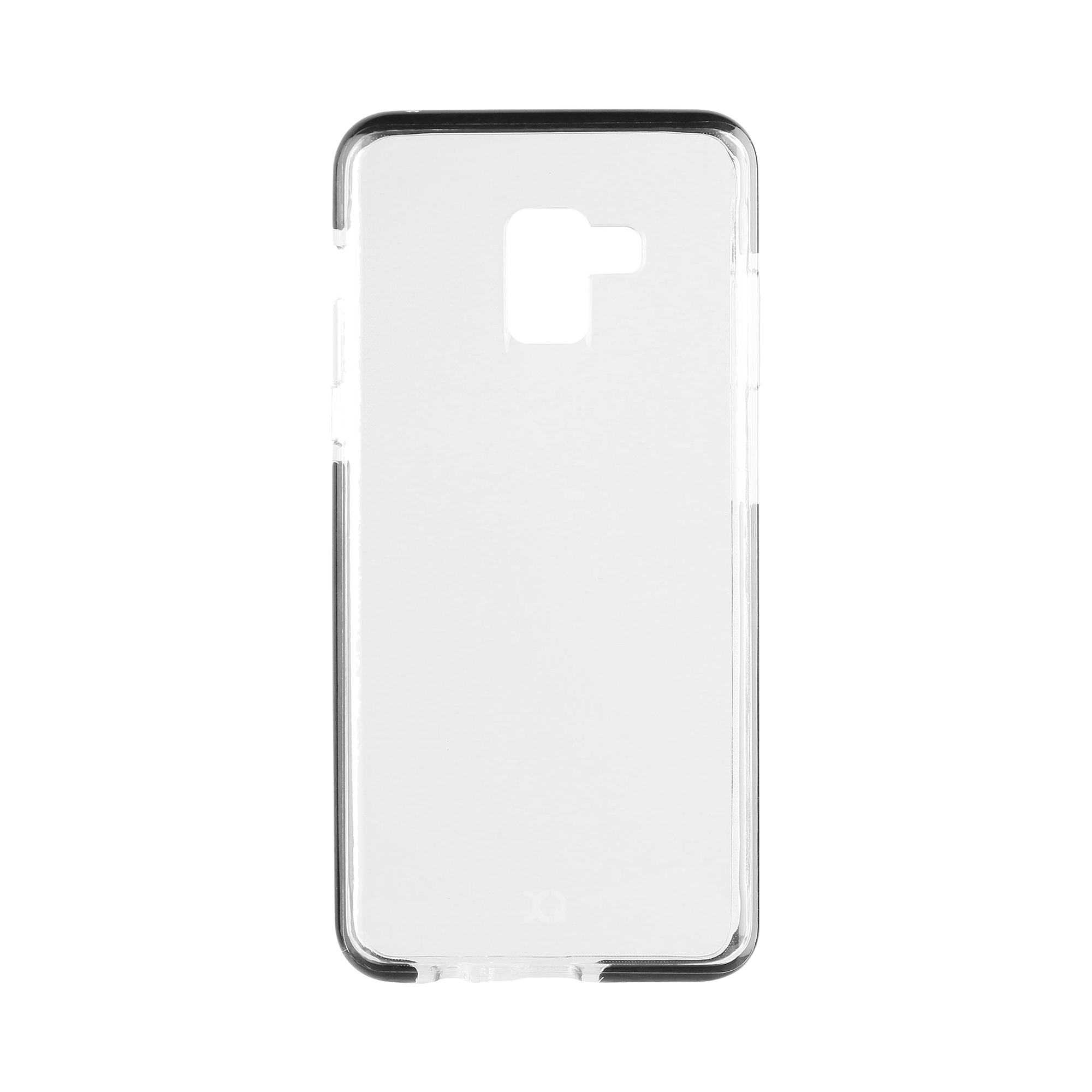 Xqisit Mitico Tpu Flapcover Galaxy S9+ Zwart/transparant