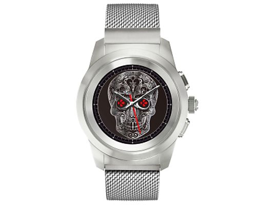 MYKRONOZ ZeTime Elite Regular - Smartwatch (22 mm, Metallo, Argento)