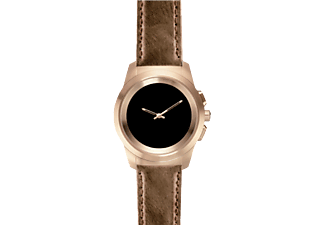 MYKRONOZ MYKRONOZ ZeTime Premium Petite - Smartwatch - Bluetooth - Rosa Oro - Smartwatch (18 mm, oro rosa)