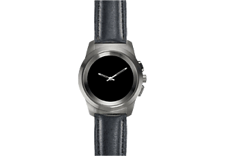 MYKRONOZ ZeTime Premium Petite - Smartwatch (18 mm, Titan/Schwarz)