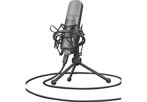 TRUST Studio Mikrofon GXT 242 Lance schwarz, USB (22614)