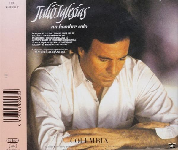 Julio Iglesias - Un Hombre Solo  - (CD)
