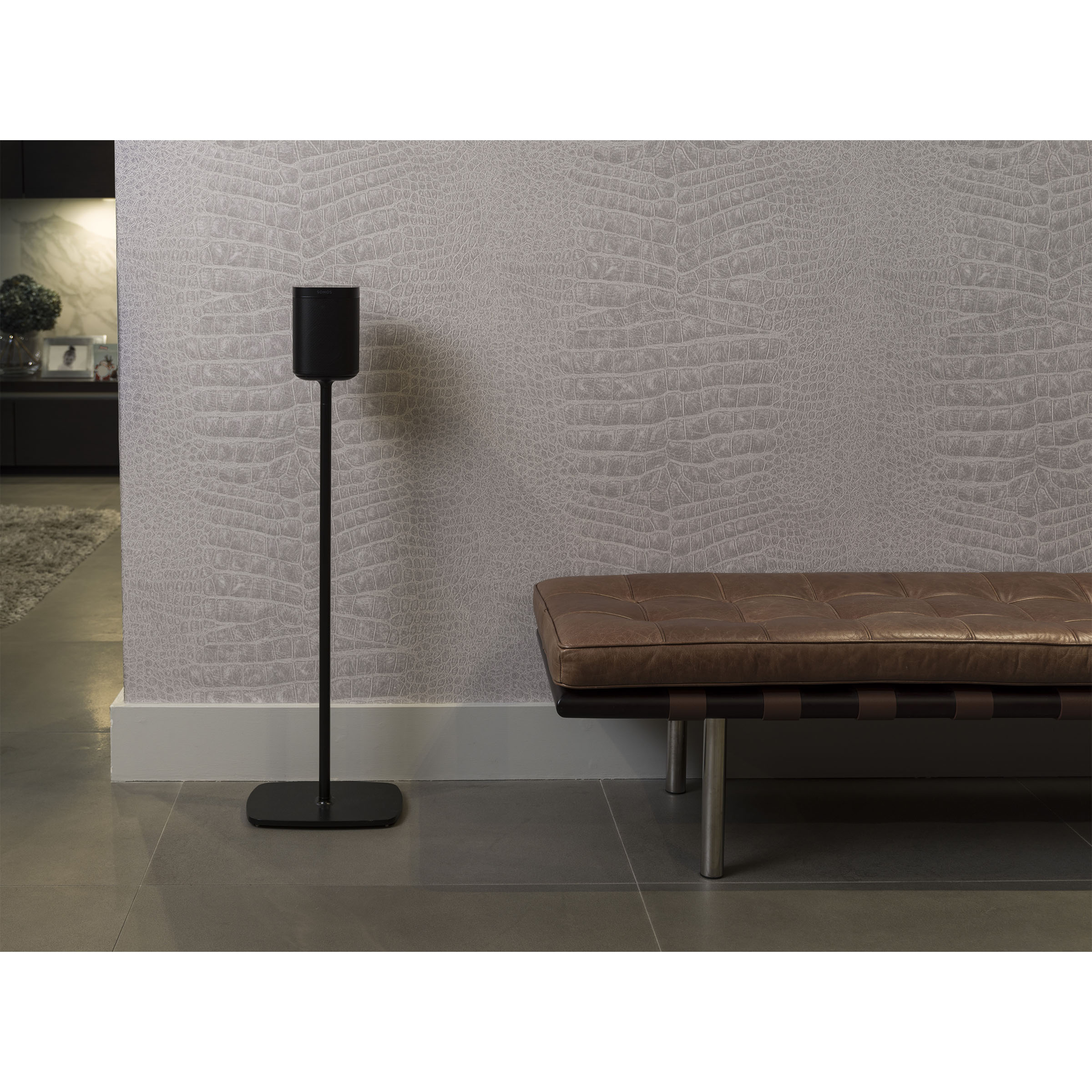 FLEXSON Vloerstandaard Sonos One Zwart