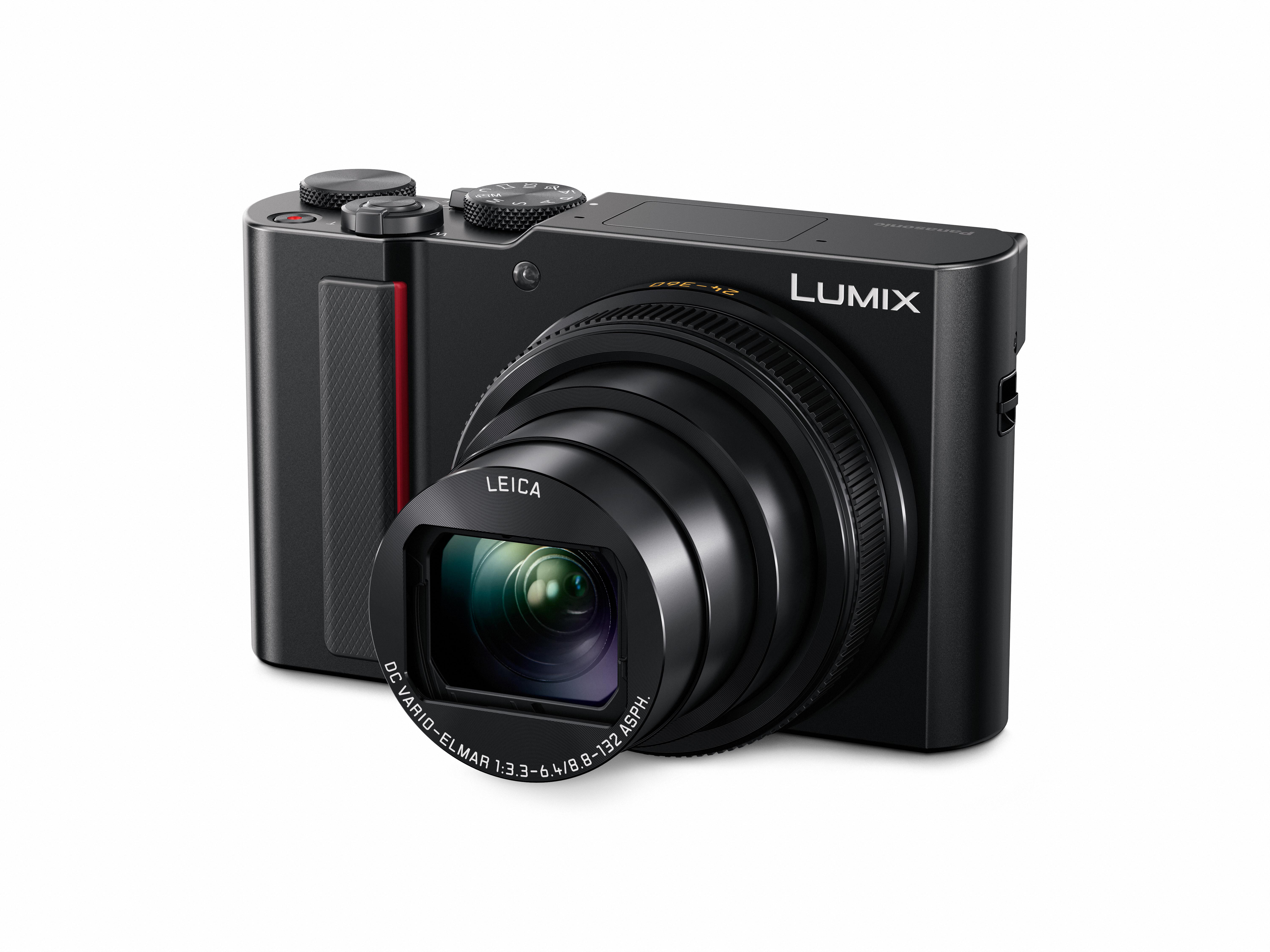PANASONIC Lumix DC-TZ202EG-K LEICA Digitalkamera Schwarz, 15x opt. Zoom, TFT-LCD, WLAN
