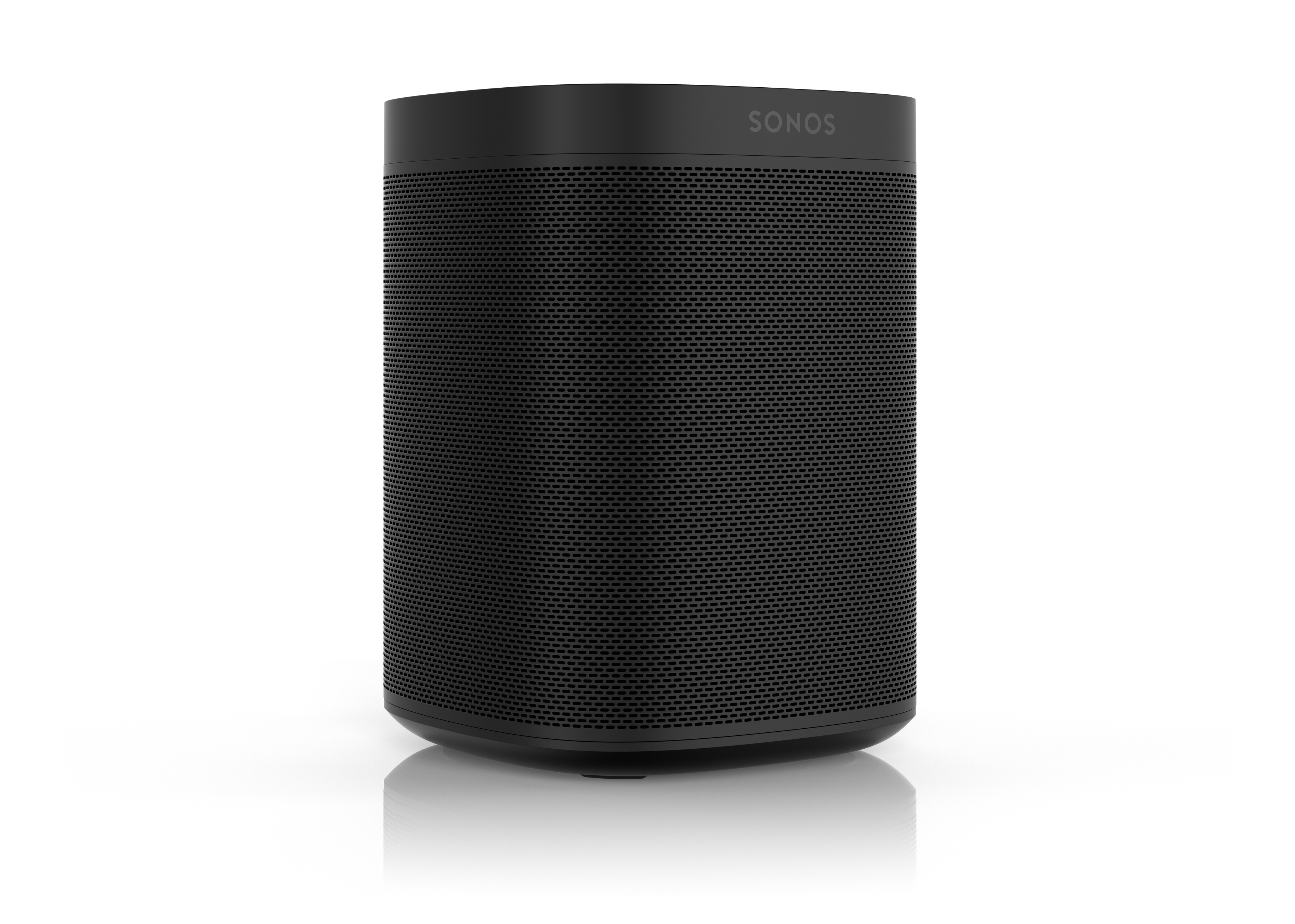 SONOS One Lautsprecher App-steuerbar, Schwarz