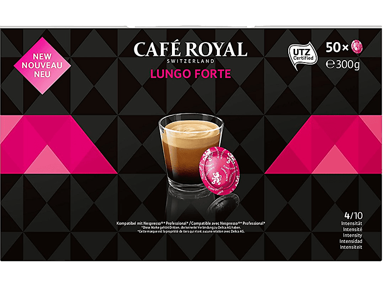 Capsule Nespresso Pro Compatible Café Bio Café Royal Office Pads Lungo - 50  capsules