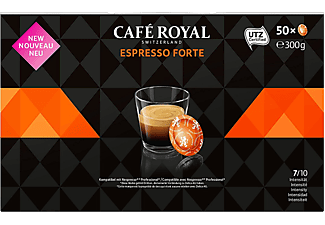CAFE ROYAL Office Kaffeepads Espresso Forte (50 Stk., Kompatibles System: Nespresso Professional)