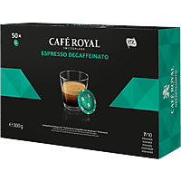 CAFE ROYAL Office Kaffeepads Espresso Decaffeinato (50 Stk., Kompatibles System: Nespresso Professional)
