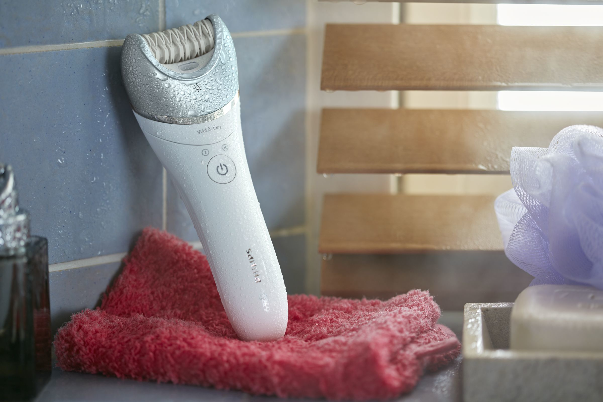PHILIPS Epilierer BRE605/00 Satinelle Advance blau