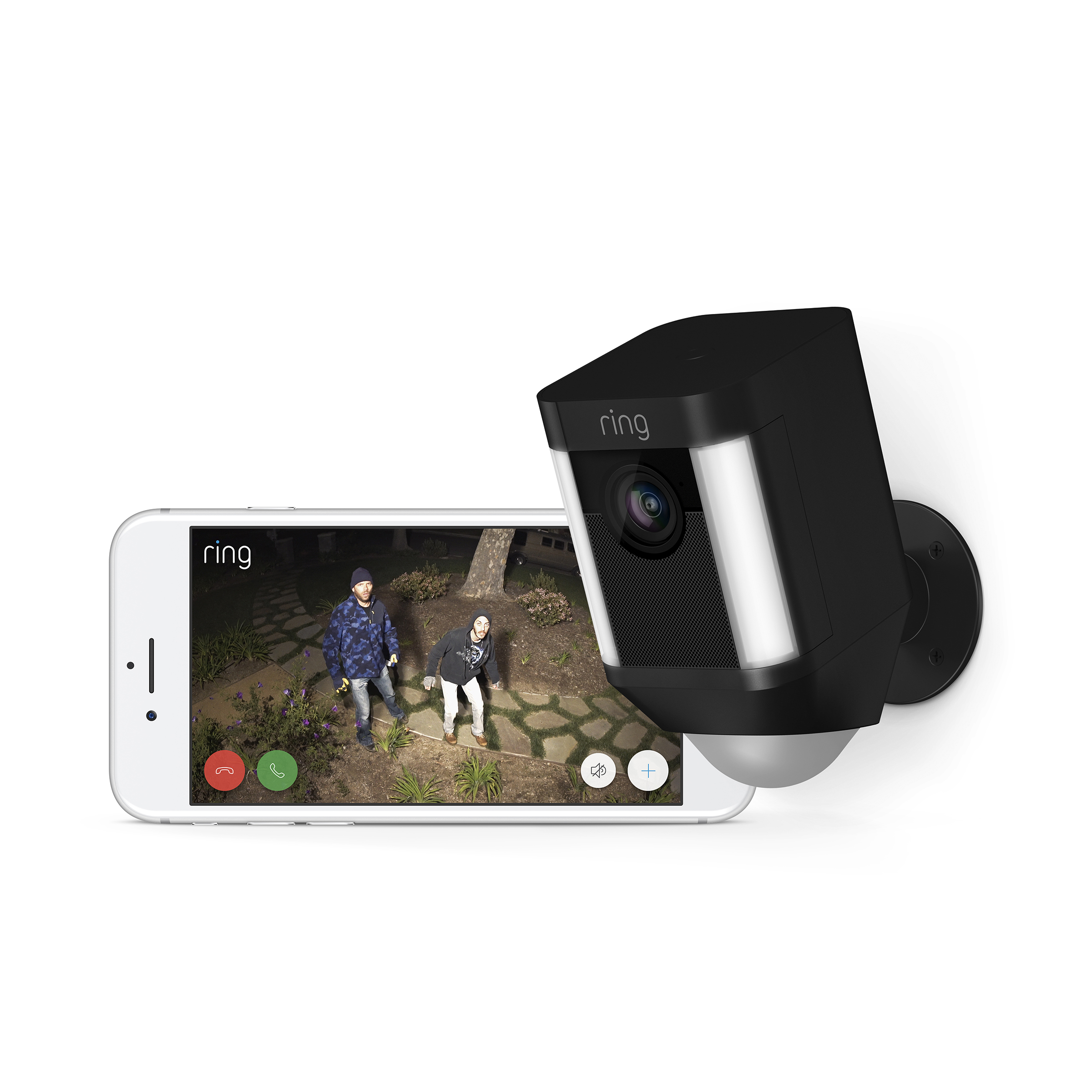 RING Spotlight Cam Battery Black Duo Pack