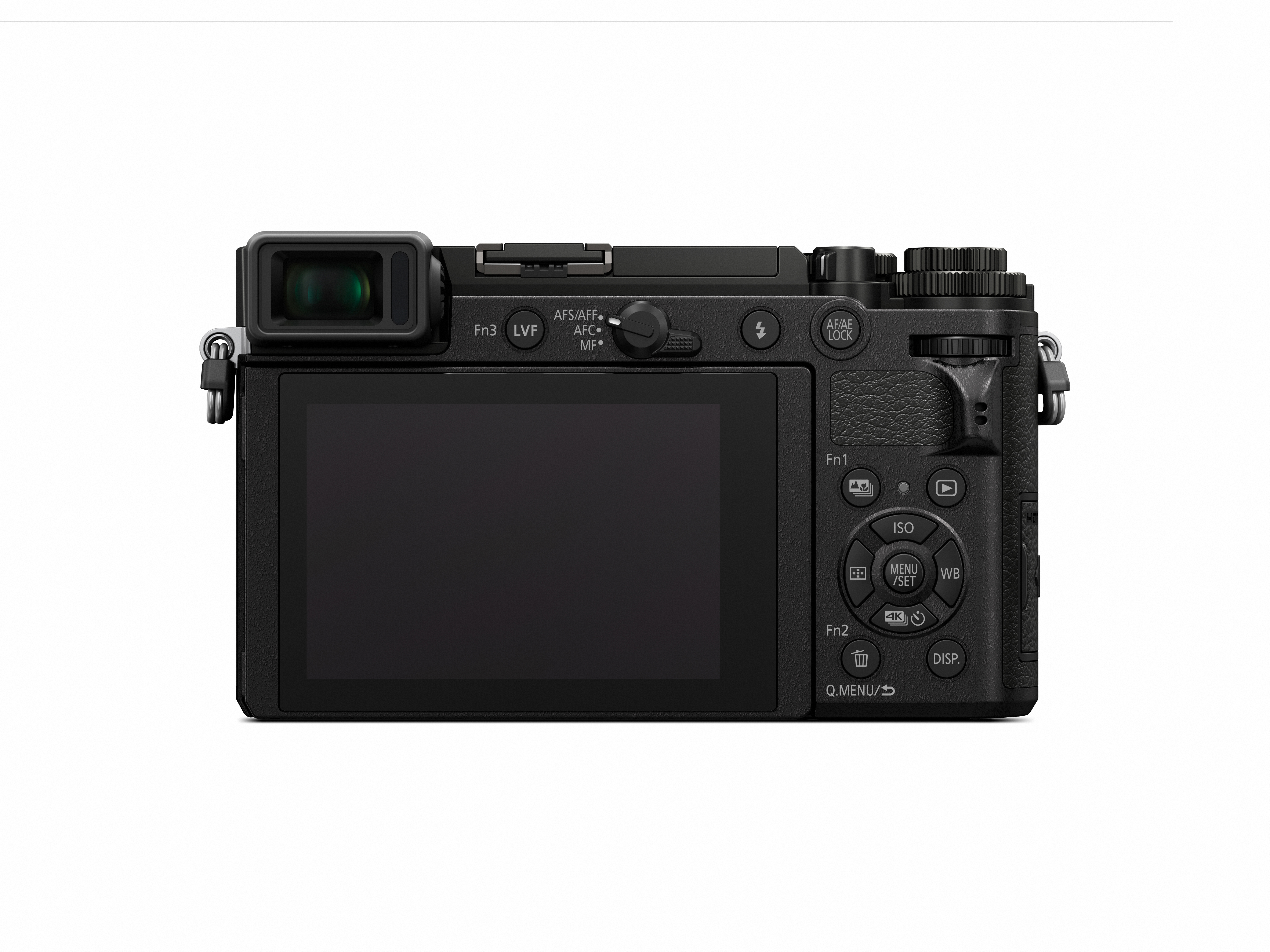 PANASONIC Systemkamera 7,5 Kit Display, Objektiv GX9 cm WLAN LUMIX 14-140 mit mm,