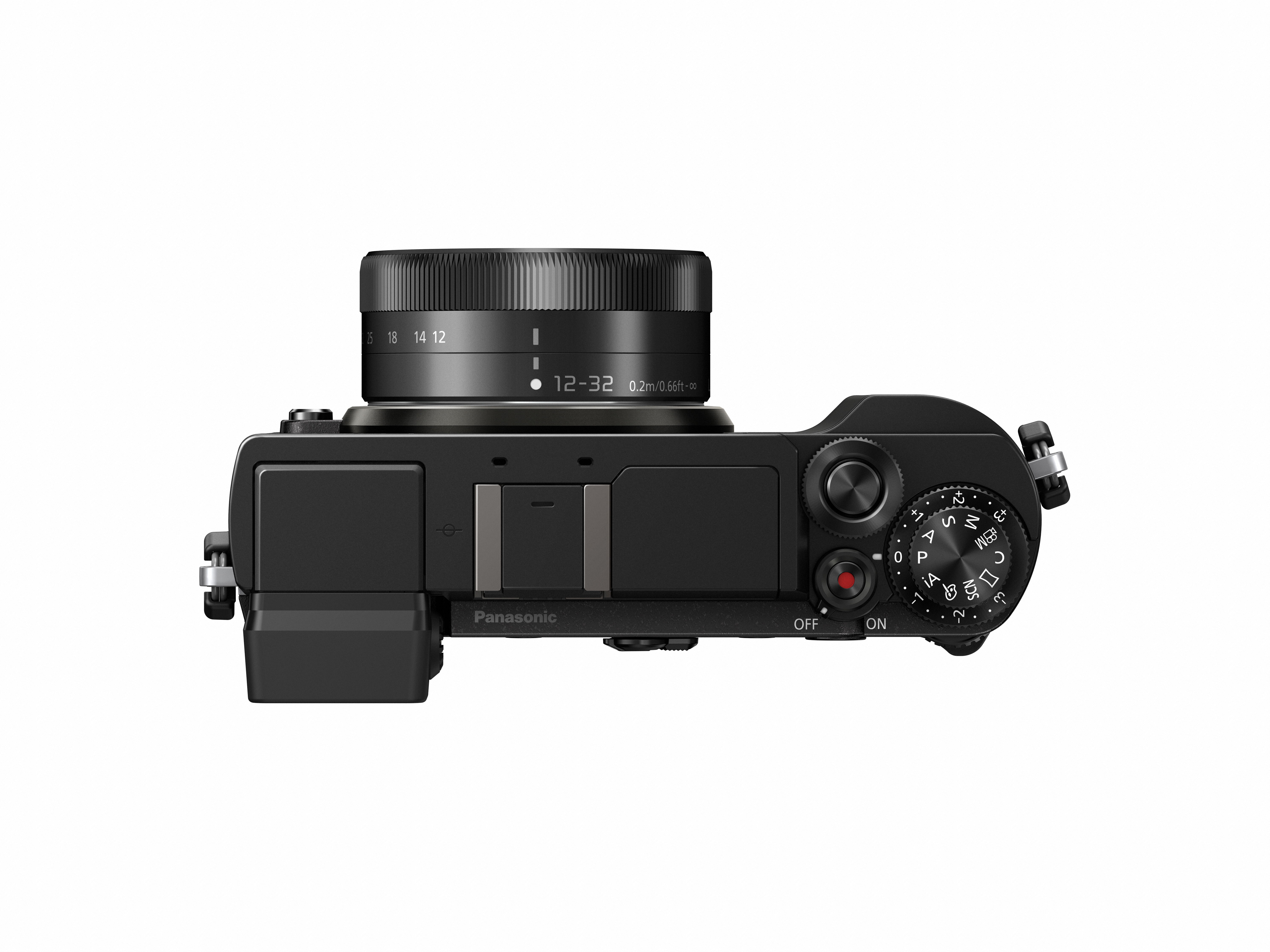 PANASONIC LUMIX GX9 Kit Systemkamera mit Objektiv 12-32 mm, 7,5 cm Display, WLAN