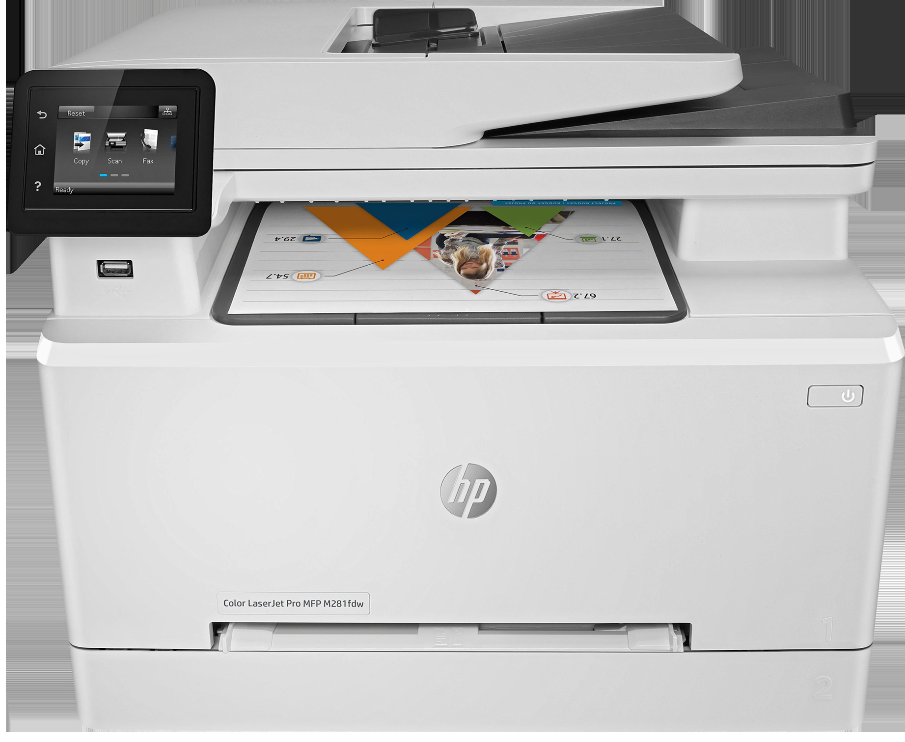 HP COLOR LASERJET PRO M281FDW 4-in-1 Multifunktionsdrucker