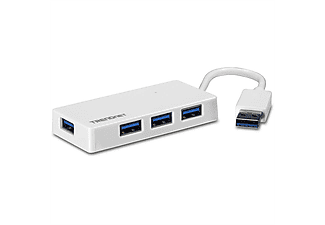 TRENDNET TU3-H4E - Hub USB (Blanc)