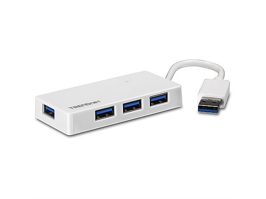 TRENDNET TU3-H4E - USB-hub (Bianco)