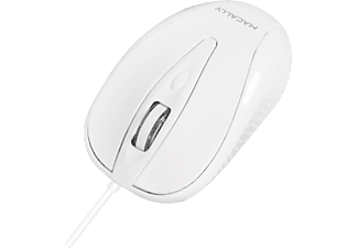 MACALLY UCTURBO - Mouse ottico (White)