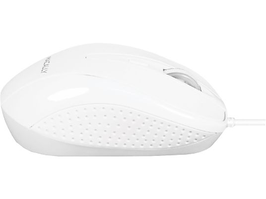 MACALLY UCTURBO - Souris optique (Blanc)